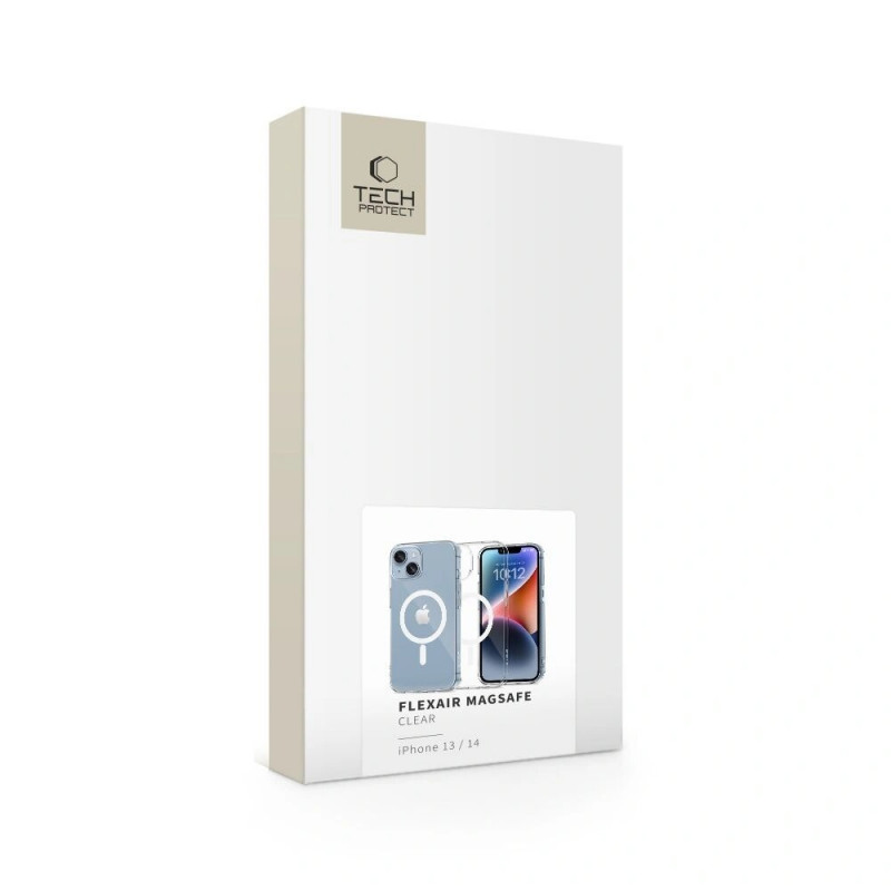 Capa FlexAir MagSafe Tech-Protect para Apple iPhone 13 / 14, Transparente
