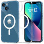 Capa Tech-Protect FlexAir MagSafe THP3584 para Apple iPhone 13 Mini, transparente