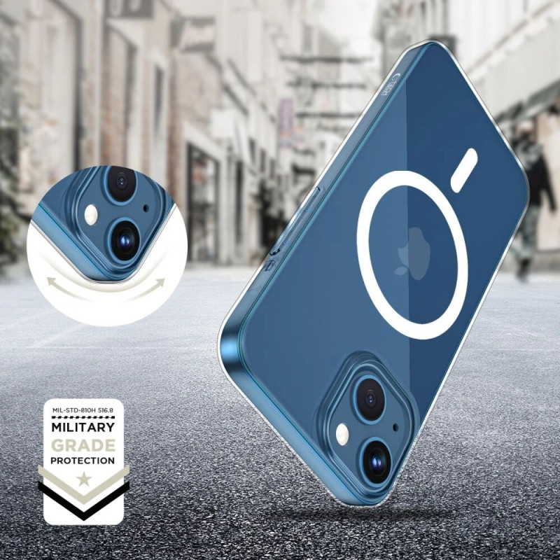 Capa Tech-Protect FlexAir MagSafe THP3584 para Apple iPhone 13 Mini, transparente