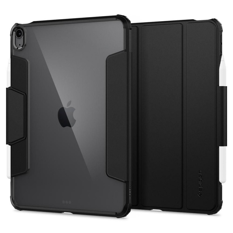 Capa Spigen Ultra Hybrid Pro para Apple iPad Air 10.9 (2020/2022, 4.ª/5.ª geração) / iPad Air 11 (2024, 6.ª geração), preta