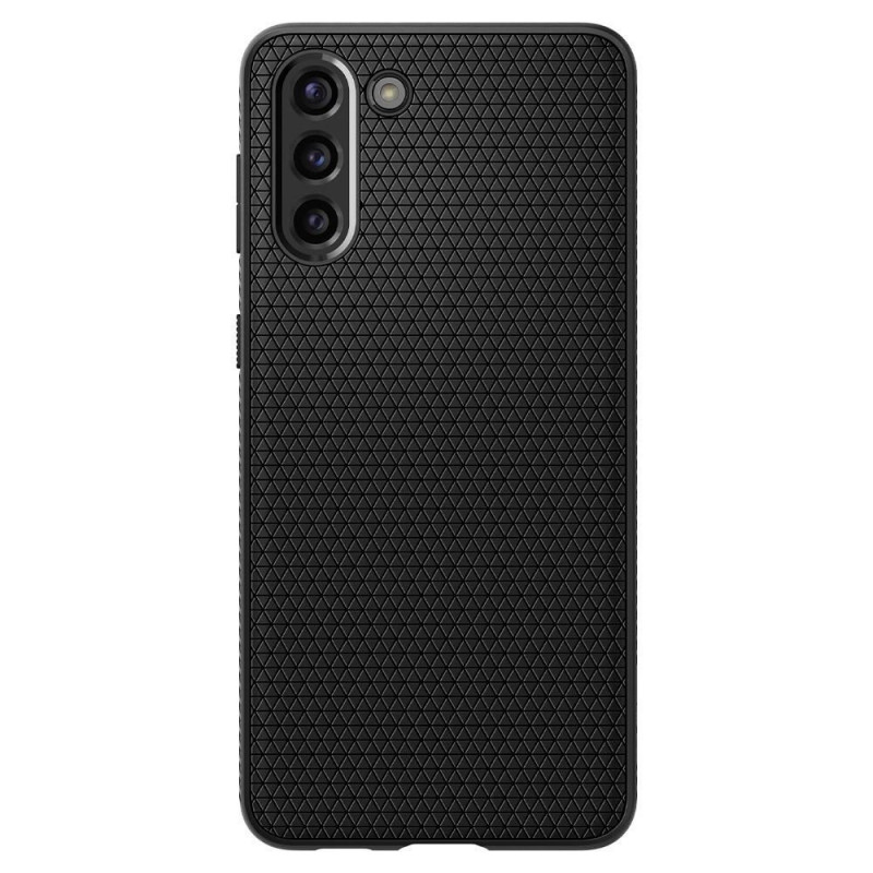 Capa Spigen Liquid Air para Samsung Galaxy S21, Preto Mate