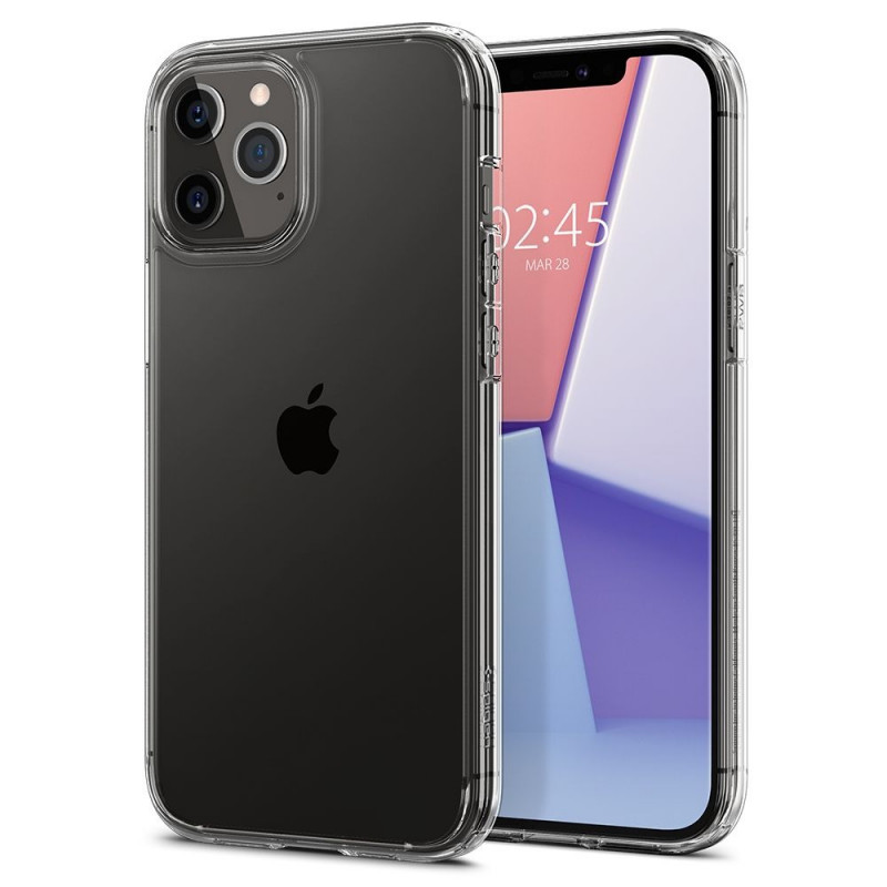 Capa Ultra Hybrid Spigen para Apple iPhone 12 / 12 Pro, transparente