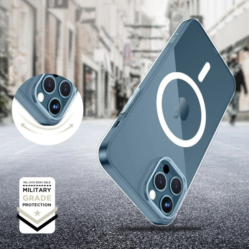 Capa FlexAir MagSafe Tech-Protect para Apple iPhone 12 / 12 Pro, transparente