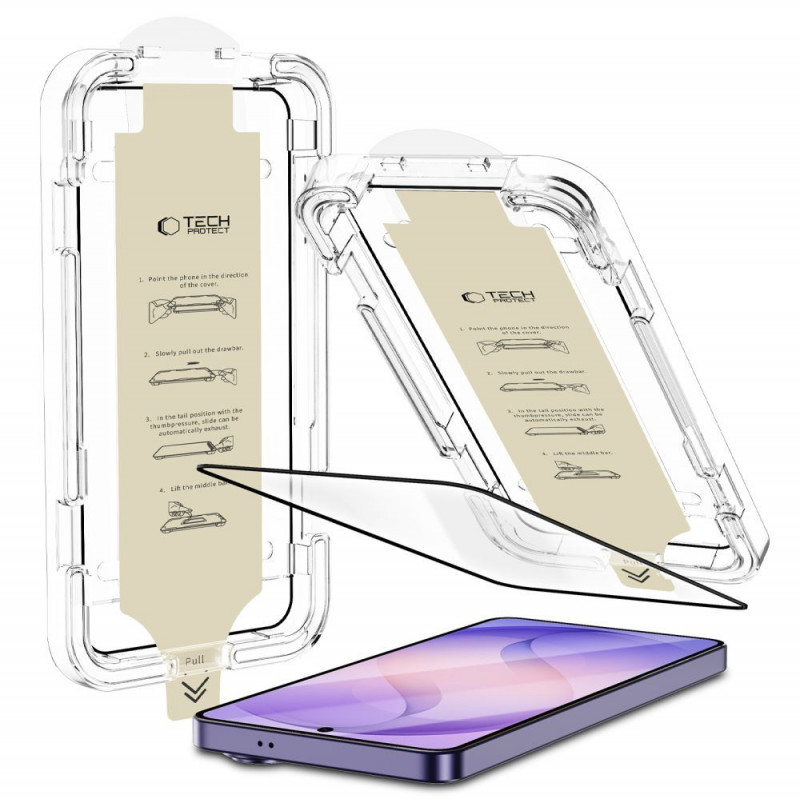 Tech-Protect Quick Set AR+ Vidro Anti-Reflexo para Samsung Galaxy S26 Ultra, Preto