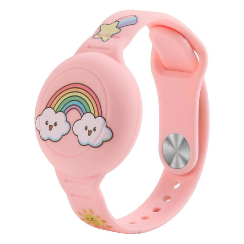 Tech-Protect Pulseira Smooth para Crianças para Apple AirTag 1 / 2, Colorida (2 un.)