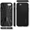 Capa Liquid Air Spigen para Apple iPhone SE 2022 / SE 2020 / 8 / 7, preta