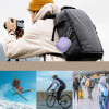 Capa com gancho em silicone Tech-Protect para Samsung Galaxy Buds 3 / 3 FE / 3 Pro, lavanda