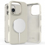Capa Tech-Protect Silicone Pure MagSafe para Apple iPhone 16 Pro, Cosmic Latte
