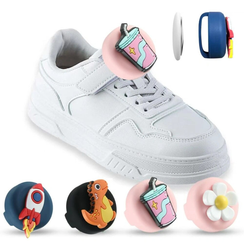Tech-Protect Smooth For Kids Capa de silicone para Apple AirTag 1 / 2, colorida (4 un.)