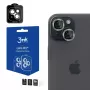3MK Lens Protection Pro película de vidro para lentes de câmara Apple iPhone 15 Plus, verde alpino
