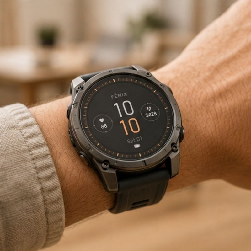 Tech-Protect Glass Fit+ Película de Vidro Temperado para Garmin Fenix 9 Pro 51 mm, Transparente (2 un.)
