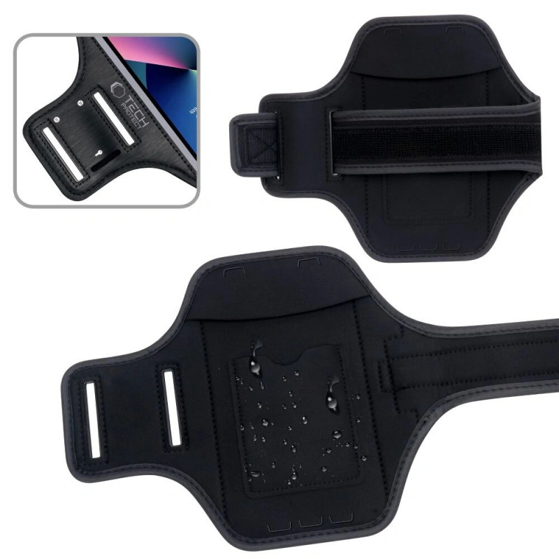 Braçadeira desportiva universal Tech-Protect M4, preta
