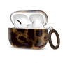 Capa Tech-Protect Lamano para Apple AirPods Pro 1 / 2 Panther (Preto e Castanho)