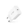 Carregador de parede USB-C de 1 porta Tech-Protect NC20W PD20W, branco