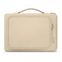 Mala para portátil Tech-Protect Basic Bag 15-16", bege-deserto