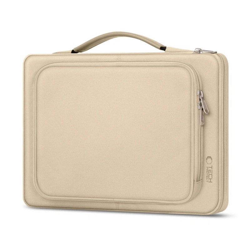 Mala para portátil Tech-Protect Basic Bag 15-16", bege-deserto