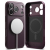 Capa Ringke Onyx Magnetic MagSafe RGK12089 para Apple iPhone 17 Pro Max / 18 Pro Max, bordô