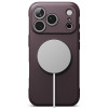 Capa Ringke Onyx Magnetic MagSafe RGK12089 para Apple iPhone 17 Pro Max / 18 Pro Max, bordô