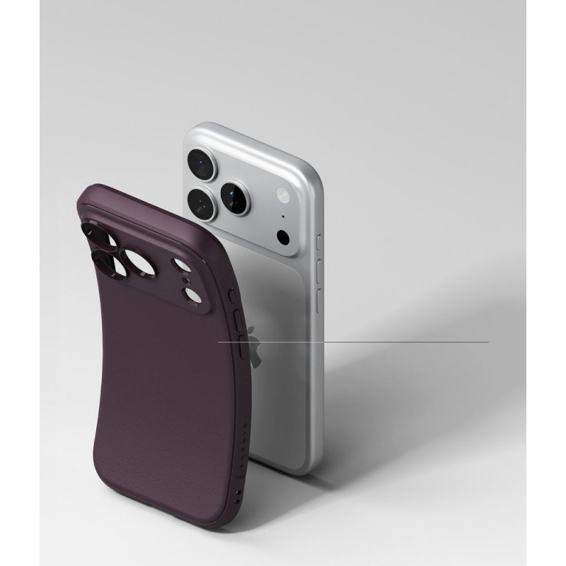 Capa Ringke Onyx Magnetic MagSafe RGK12089 para Apple iPhone 17 Pro Max / 18 Pro Max, bordô
