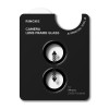 Proteção de lente de câmara Ringke Camera Frame RGK12086 para Apple iPhone Duo (2 unid.), preta