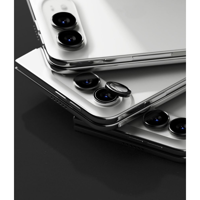 Proteção de lente de câmara Ringke Camera Frame RGK12086 para Apple iPhone Duo (2 unid.), preta