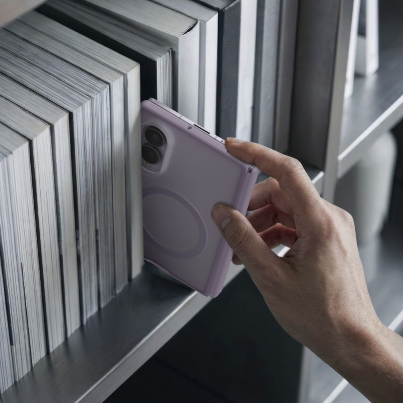 Capa Spigen Airskin Zero MagSafe para Samsung Galaxy Z Fold 8, Frost Lavender