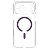 Capa Ultra Hybrid MagSafe Spigen para Apple iPhone 17 Pro / 18 Pro, transparente/bordô