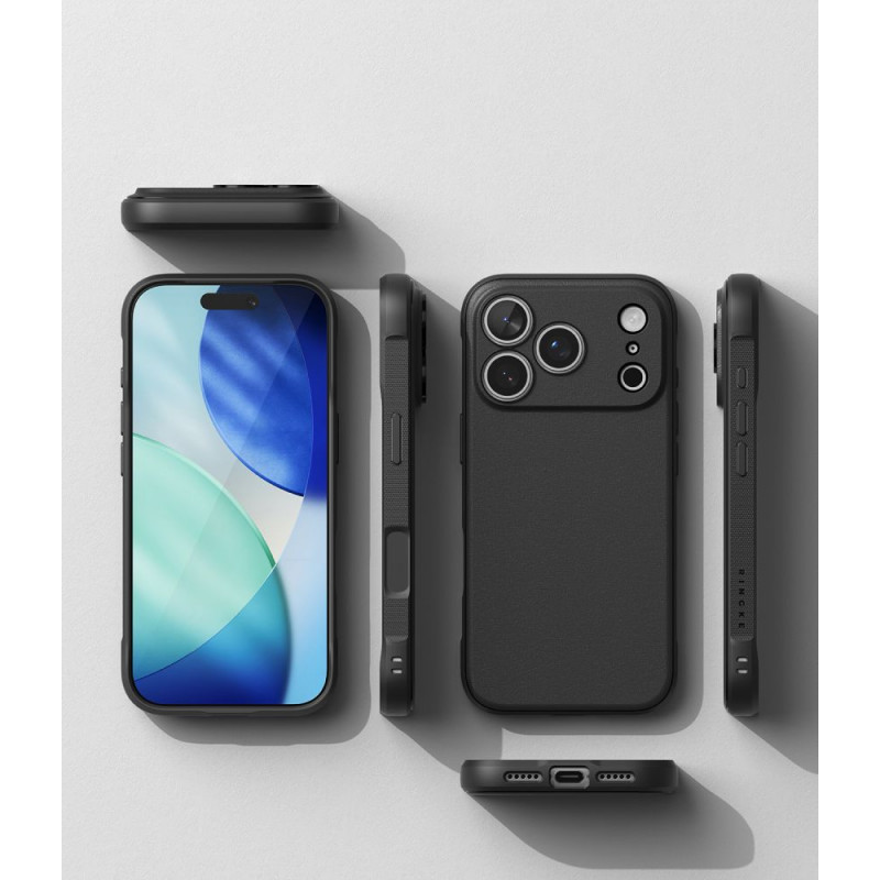 Capa Ringke Onyx RGK12056 para Apple iPhone 17 Pro / 18 Pro, preta