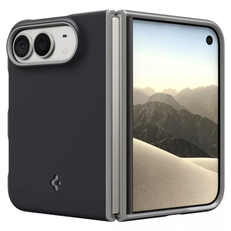 Capa Spigen Nano Pop Mag MagSafe para Apple iPhone Duo, Black Sesame