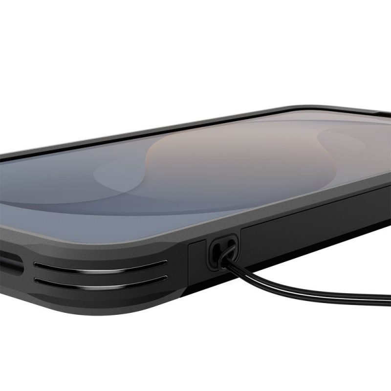 Capa Spigen Tough Armor Mag MagSafe para Samsung Galaxy S25 FE / S26 FE, preta