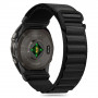 Pulseira Tech-Protect Nylon Pro para Garmin Fenix 5 / 6 / 6 Pro / 7 / 8 (47 mm) / E, preta