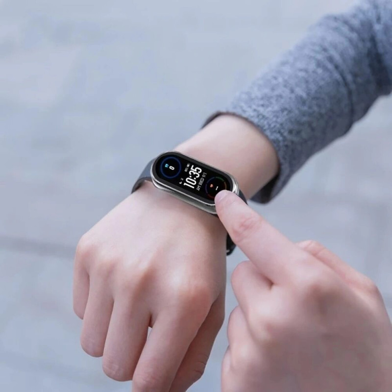 Capa Tech-Protect Defense360 para Xiaomi Smart Band 9 / 9 NFC, preta