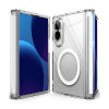 Capa Ringke Fusion Flap Magnetic MagSafe para Samsung Galaxy Z Fold 8, transparente