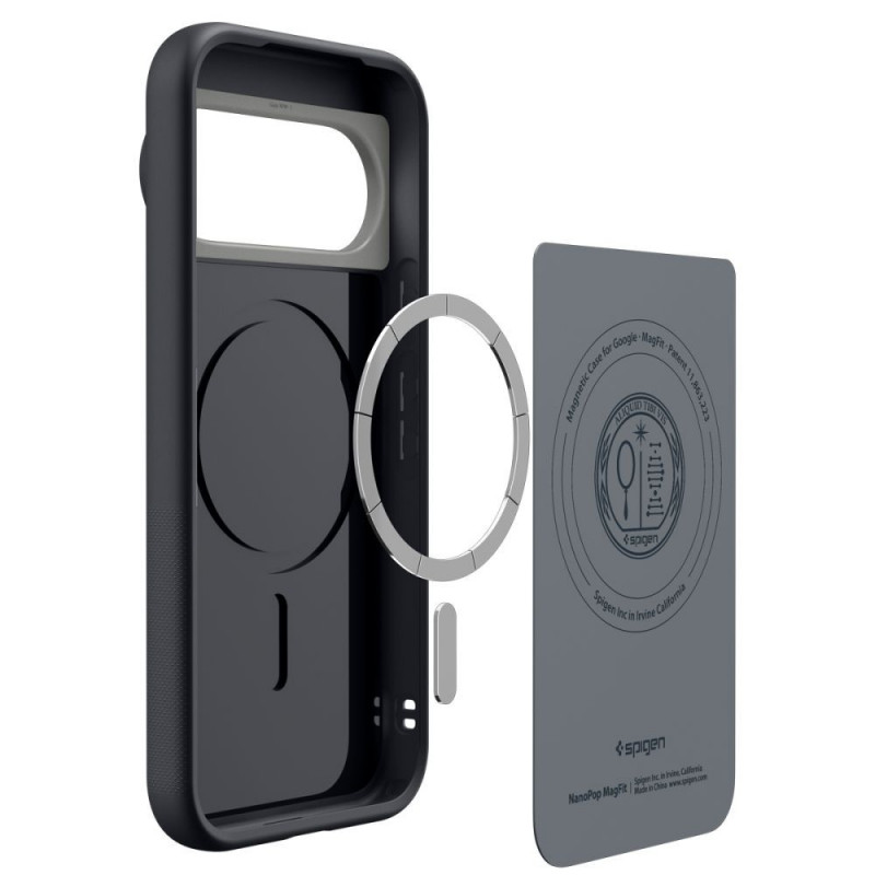 Capa Spigen Nano Pop Mag MagSafe para Google Pixel 11 Pro, Black Sesame