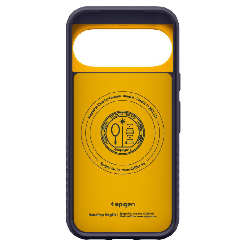 Capa MagSafe Spigen Nano Pop Mag para Google Pixel 11 Pro, Blueberry Navy
