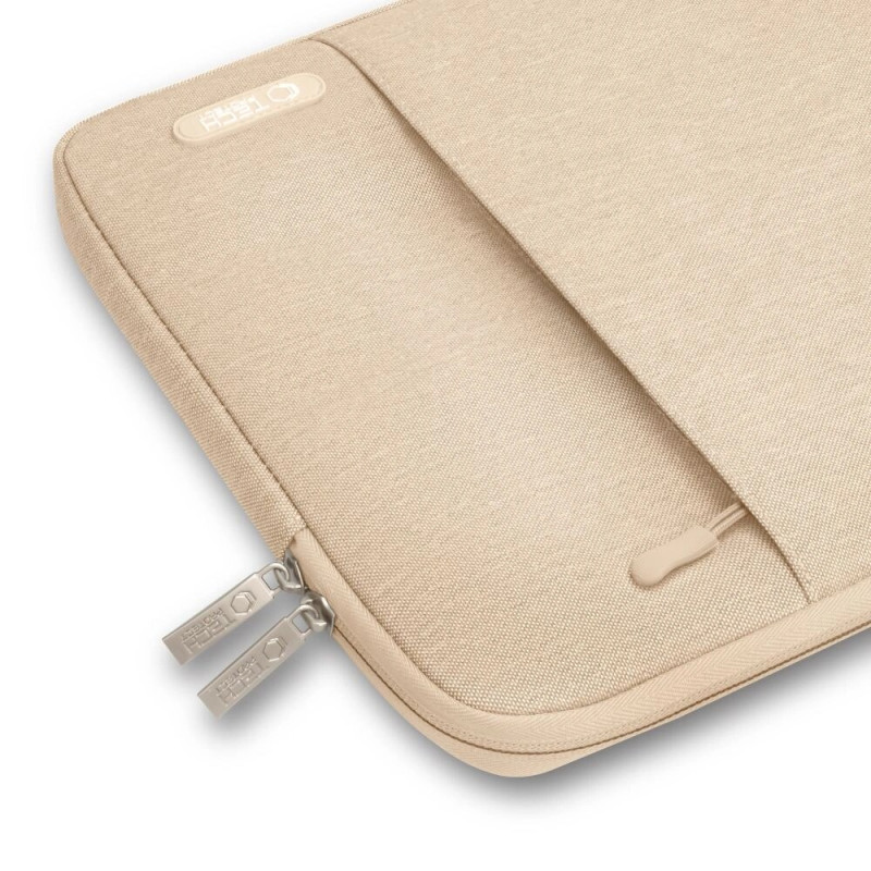 Manga para portátil Tech-Protect Sleevy 13-14", Caffe Latte