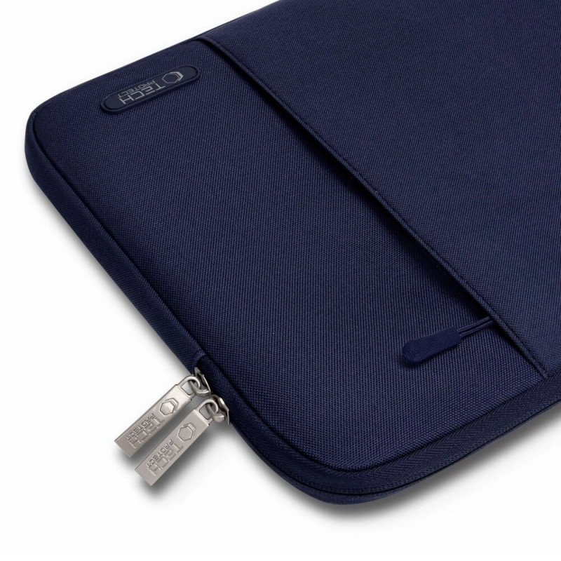 Manga para portátil Tech-Protect Sleevy 13-14", azul-marinho