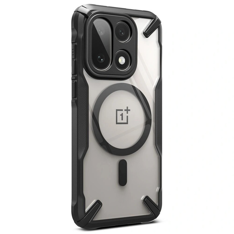 Capa Ringke Fusion-X Magnetic MagSafe para OnePlus 15, preta