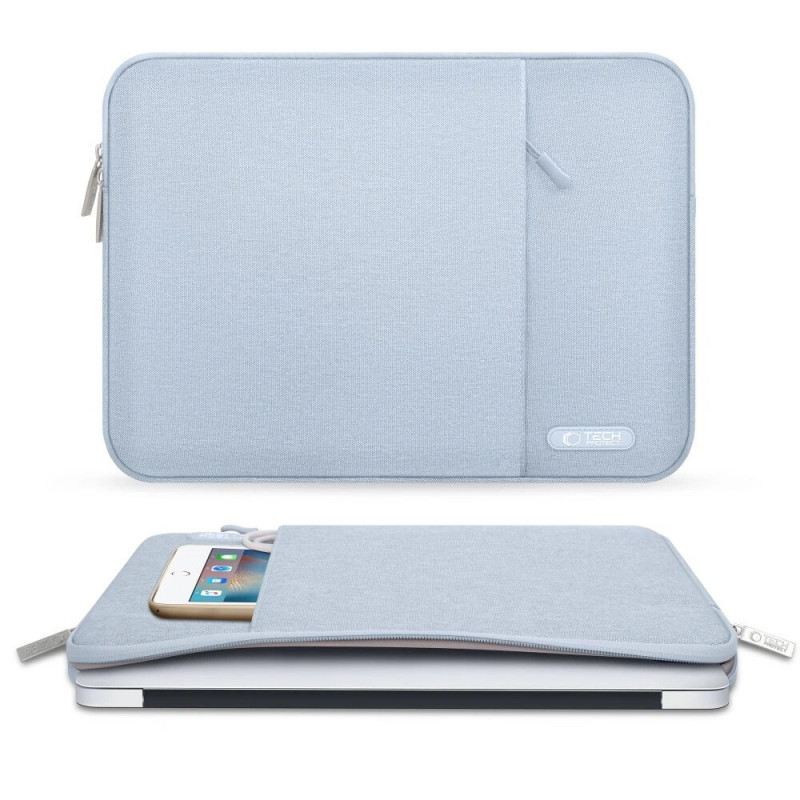 Manga para portátil Tech-Protect Sleevy 13-14" Winter Blue