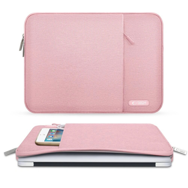 Mala Tech-Protect Sleevy THP3325 para portátil 13-14", Dusty Rose