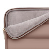 Capa Tech-Protect Puffy para portátil 15-16" com bolsa de acessórios, Walnut