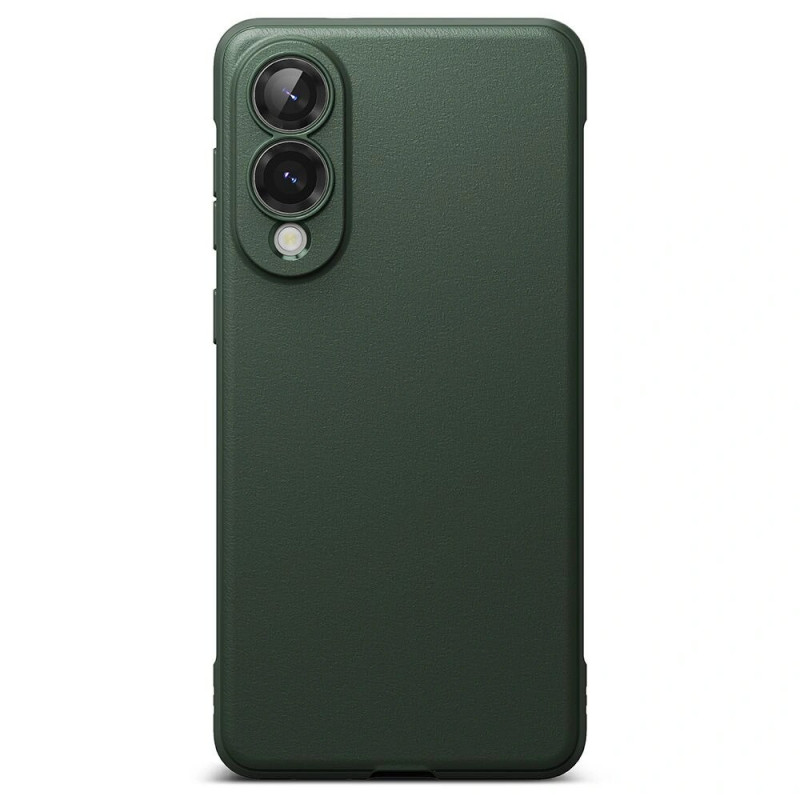 Capa Ringke Onyx para Samsung Galaxy S25 Edge, verde-escuro