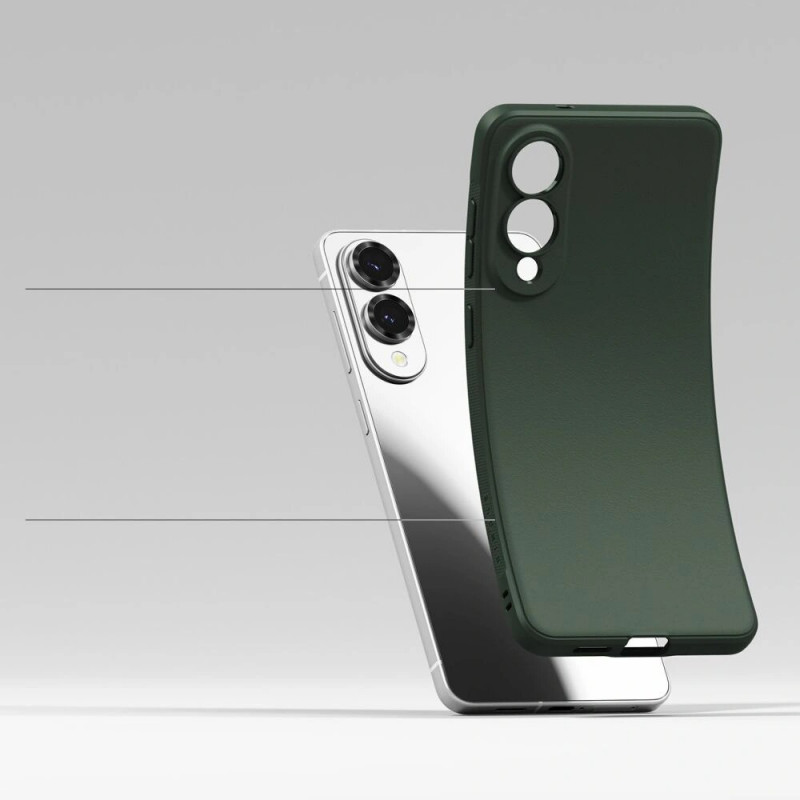 Capa Ringke Onyx para Samsung Galaxy S25 Edge, verde-escuro