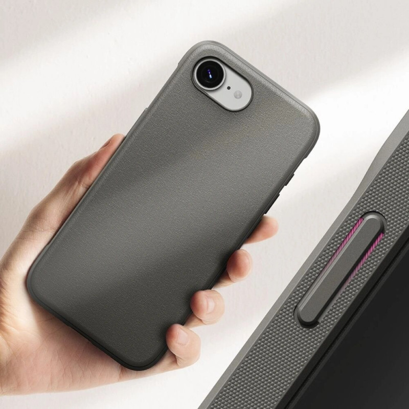Capa Ringke Onyx para Apple iPhone 17e / 16e, cinzento