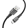 Cabo Tech-Protect Ultraboost DNA USB-A / USB-C 15W/3A 100 cm, Iron Grey