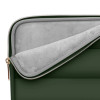Capa Tech-Protect Puffy para portátil 15-16" com bolsa de acessórios, verde militar