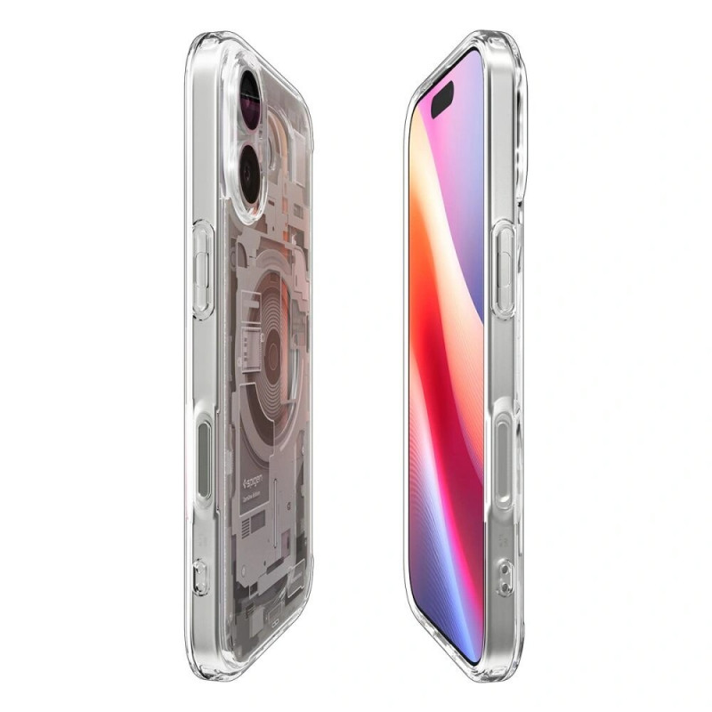 Capa Spigen Ultra Hybrid Mag MagSafe para Apple iPhone 17 Zero One, Natural Titanium