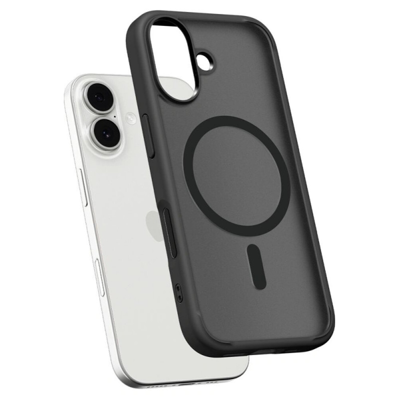 Capa Spigen Ultra Hybrid Mag MagSafe ACS10383 para Apple iPhone 17, Frost Black