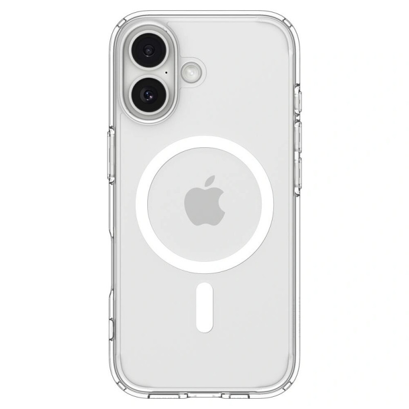 Capa Spigen Ultra Hybrid Mag MagSafe ACS10380 para Apple iPhone 17, Transparente/Branco
