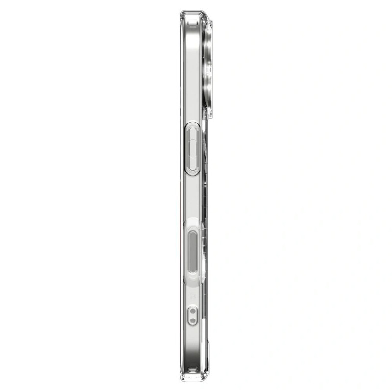 Capa Spigen Ultra Hybrid Mag MagSafe ACS10380 para Apple iPhone 17, Transparente/Branco